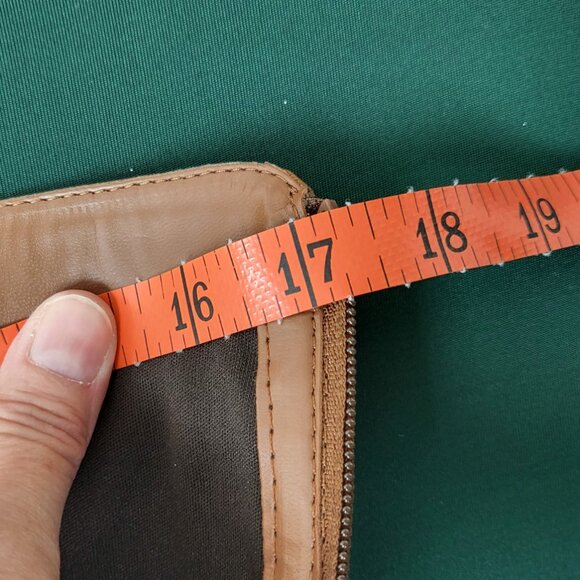 Naturalizer N5 Comfort Jennings leather wide calf tall knee-high boots size 10 - Picture 9 of 11